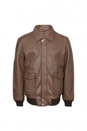 Pert - Brown - front IMG_8263-muska-kozna-jakna-invento-kozne-jakne
