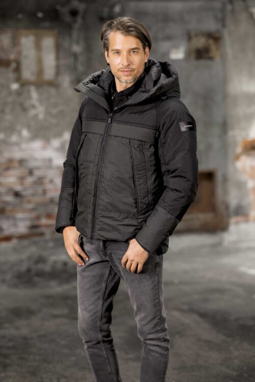 BOB BLACK DK GREY MUŠKA ZIMSKA JAKNA INVENTO