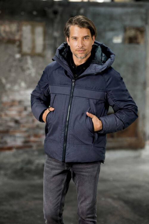 BOB	NAVY MUŠKA ZIMSKA JAKNA INVENTO