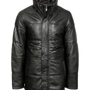BRAMS black MUŠKA KOŽNA JAKNA INVENTO KOŽNE JAKNE