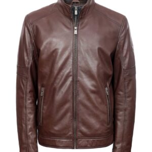 BENDER CHOCO BROWN MUŠKA KOŽNA JAKNA INVENTO KOŽNE JAKNE