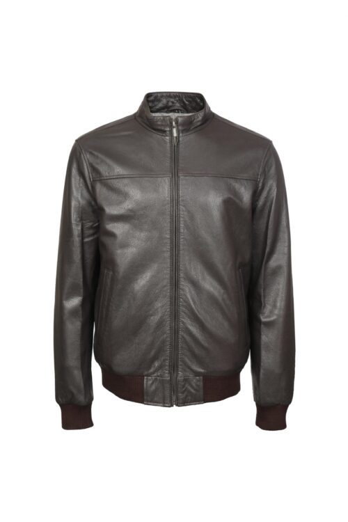 CLAUDIS	BROWN MUŠKA KOŽNA JAKNA INVENTO KOŽNE JAKNE