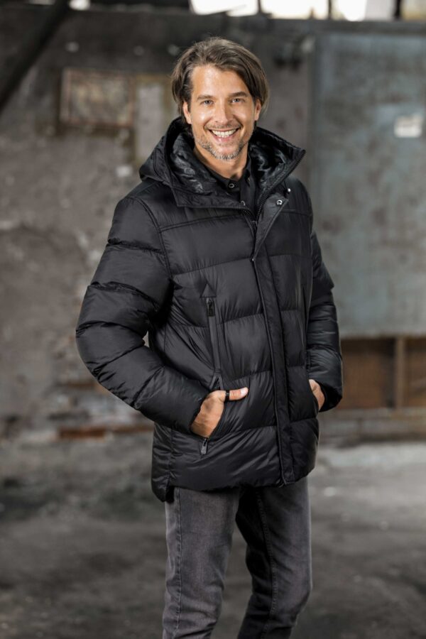 DEN BLACK MUŠKA ZIMSKA JAKNA INVENTO