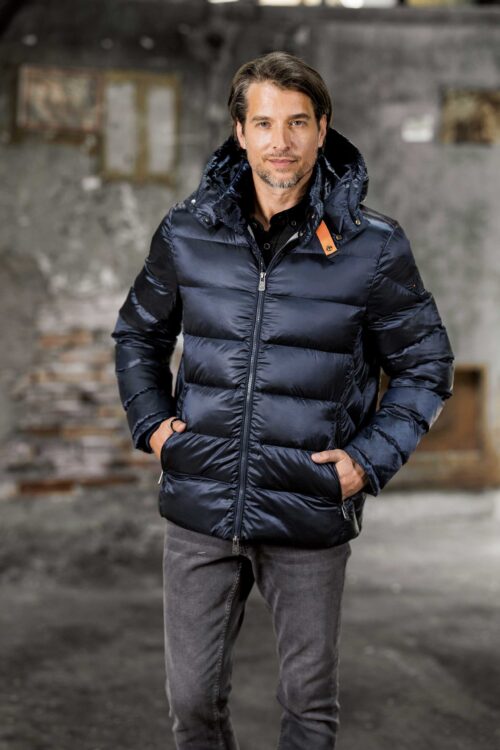 JUMPER NAVY MUŠKA ZIMSKA JAKNA INVENTO