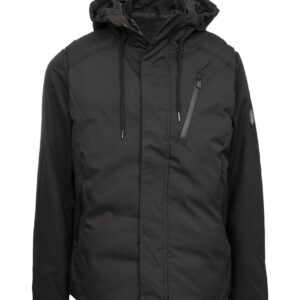 JAN black/black MUŠKA ZIMSKA JAKNA i PRSLUK 2 u 1 INVENTO