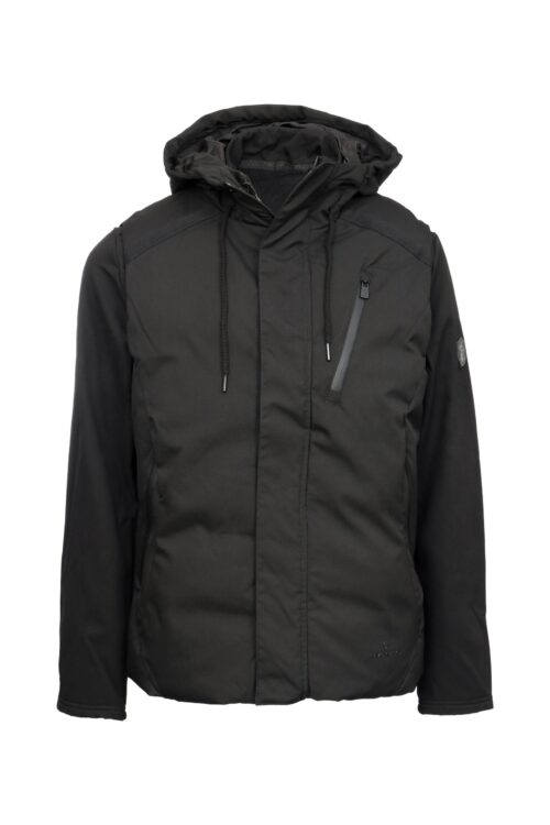 JAN black/black MUŠKA ZIMSKA JAKNA i PRSLUK 2 u 1 INVENTO