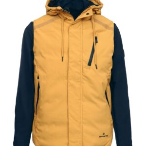 JAN camel/navy MUŠKA ZIMSKA JAKNA i PRSLUK 2 u 1 INVENTO