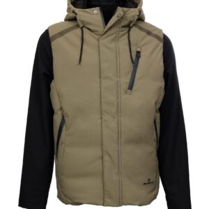 JAN olive/black MUŠKA ZIMSKA JAKNA i PRSLUK 2 u 1 INVENTO