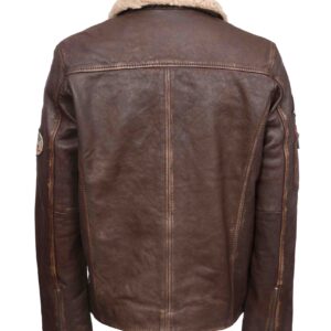 LONI brown MUŠKA KOŽNA JAKNA INVENTO KOŽNE JAKNE
