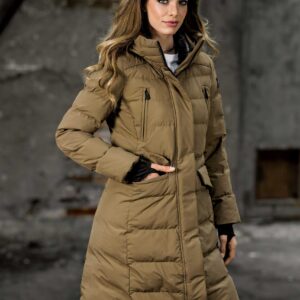 MON DK BEIGE ŽENSKA ZIMSKA JAKNA INVENTO