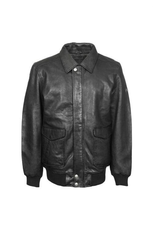 PERT BLACK MUŠKA KOŽNA JAKNA INVENTO KOŽNE JAKNE