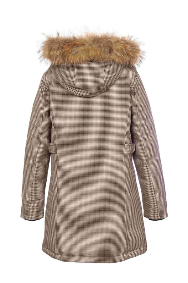 RUT	BROWN BEIGE ŽENSKA ZIMSKA JAKNA INVENTO