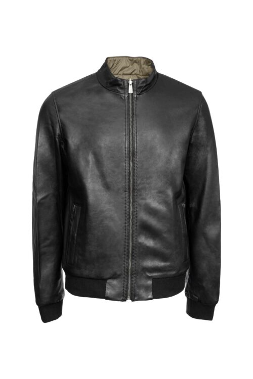 SANTIAGO black MUŠKA KOŽNA JAKNA INVENTO KOŽNE JAKNE