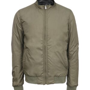 SANTIAGO olive MUŠKA KOŽNA JAKNA INVENTO KOŽNE JAKNE