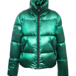 SILVIA green metalic ŽENSKA ZIMSKA JAKNA INVENTO