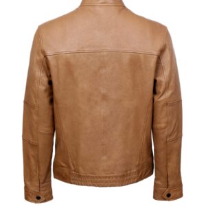 SORO dk. beige MUŠKA KOŽNA JAKNA INVENTO KOŽNE JAKNE