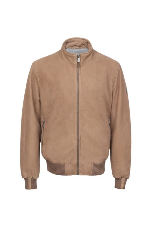 VICENTE COGNAC MUŠKA KOŽNA JAKNA INVENTO KOŽNE JAKNE