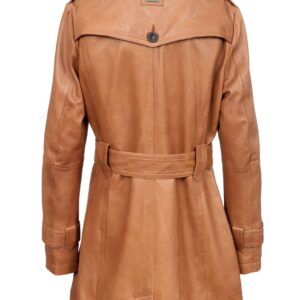 HINA SHORT BROWN ŽENSKA KOŽNA JAKNA INVENTO KOŽNE JAKNE