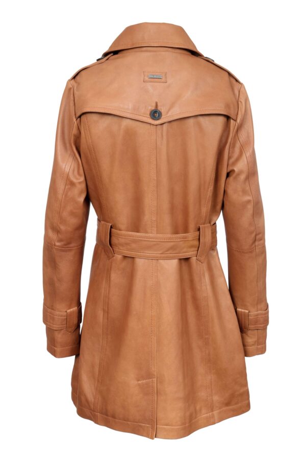 HINA SHORT BROWN ŽENSKA KOŽNA JAKNA INVENTO KOŽNE JAKNE