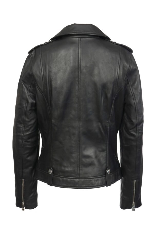 KELI BLACK ŽENSKA KOŽNA JAKNA INVENTO