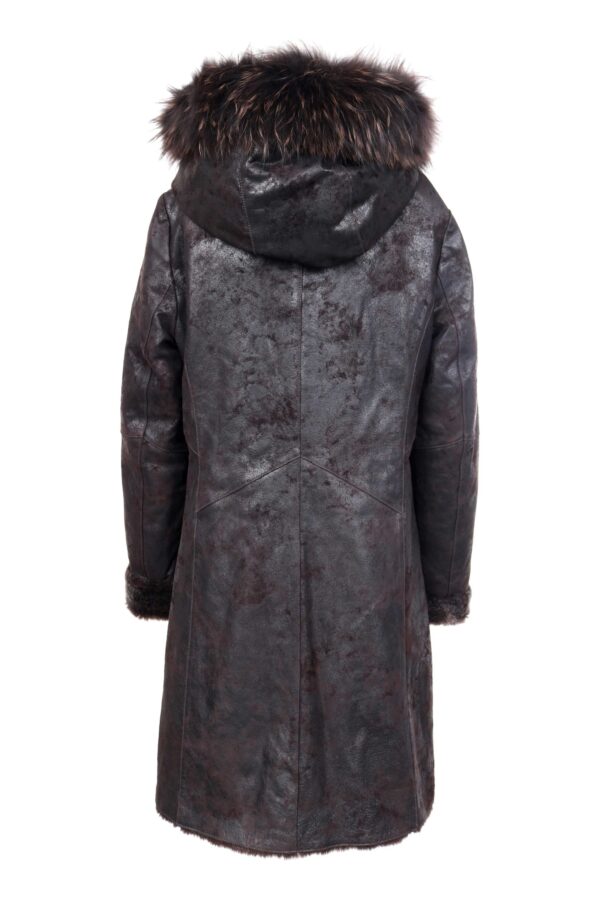 KIA DARK BROWN KRZNENA JAKNA INVENTO