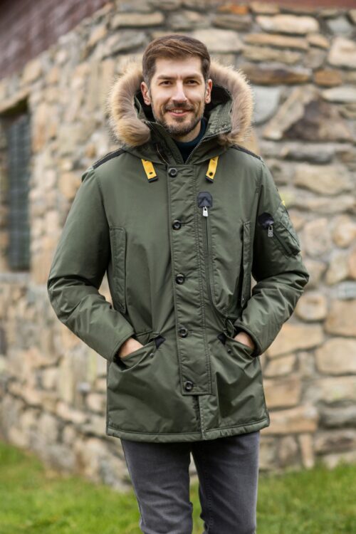 VINS OLIVE MUŠKA ZIMSKA JAKNA INVENTO