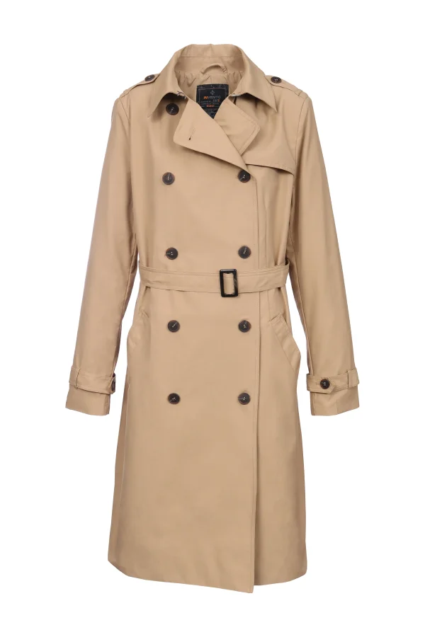 CELIA bež ženska prolećna jakna Invento — prednja strana