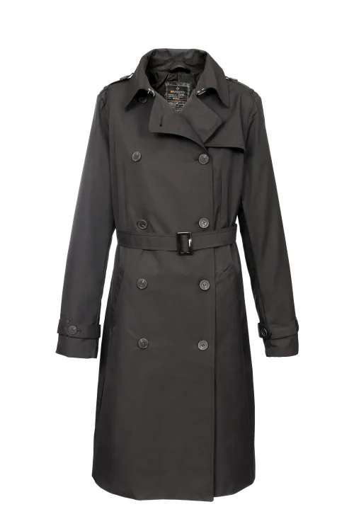 CELIA crna ženska prolećna jakna Invento — prednja strana