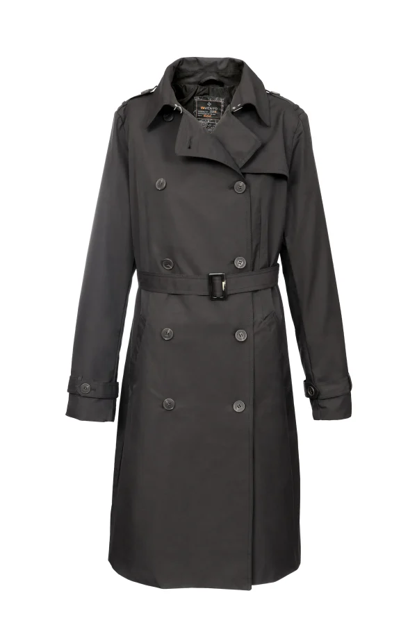 CELIA crna ženska prolećna jakna Invento — prednja strana