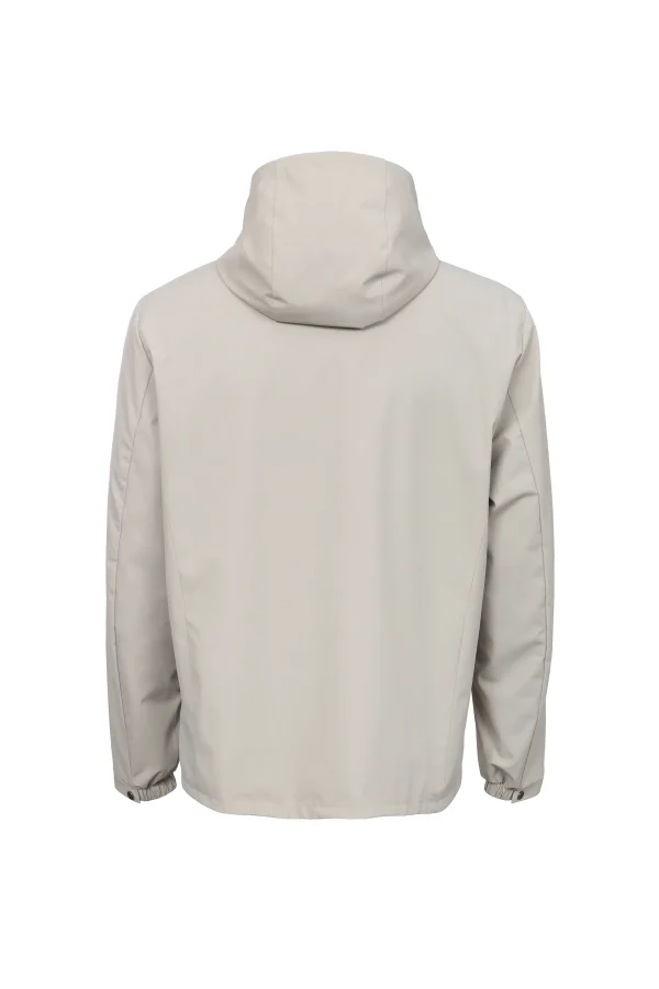 HULIO svetlo siva muška prolećna jakna Invento — zadnja strana