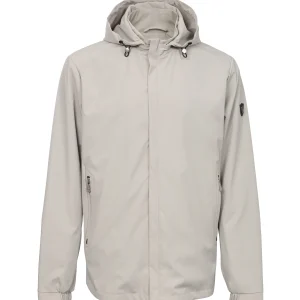 HULIO svetlo siva muška prolećna jakna Invento — prednja strana