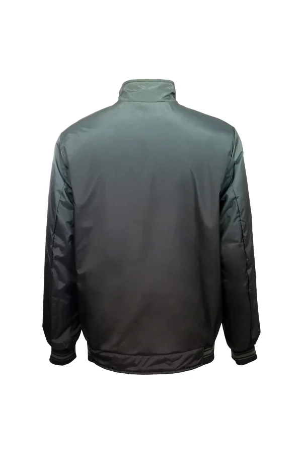 PAKO crno-zelena muška prolećna jakna Invento — zadnja strana