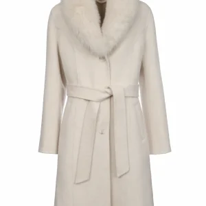 DOROTEA Off White ženski kaput | INVENTO