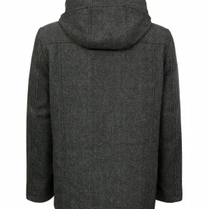 SIMON Dk. Grey muški kaput | INVENTO