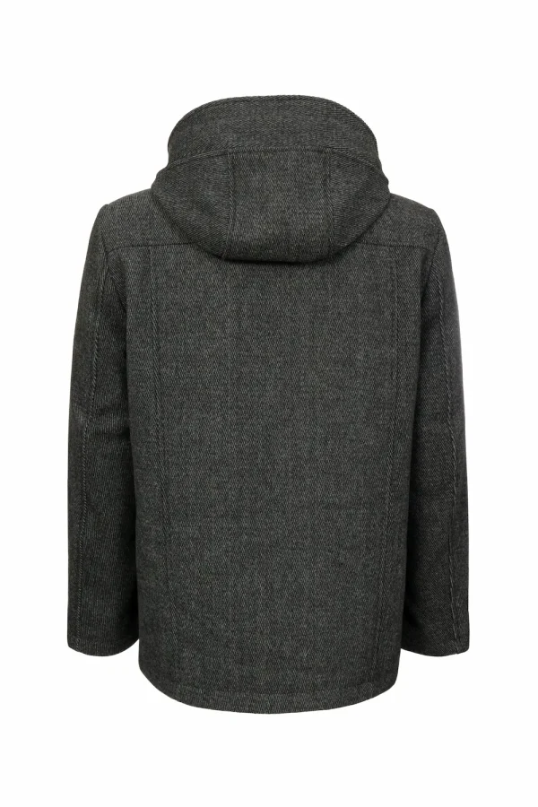 SIMON Dk. Grey muški kaput | INVENTO