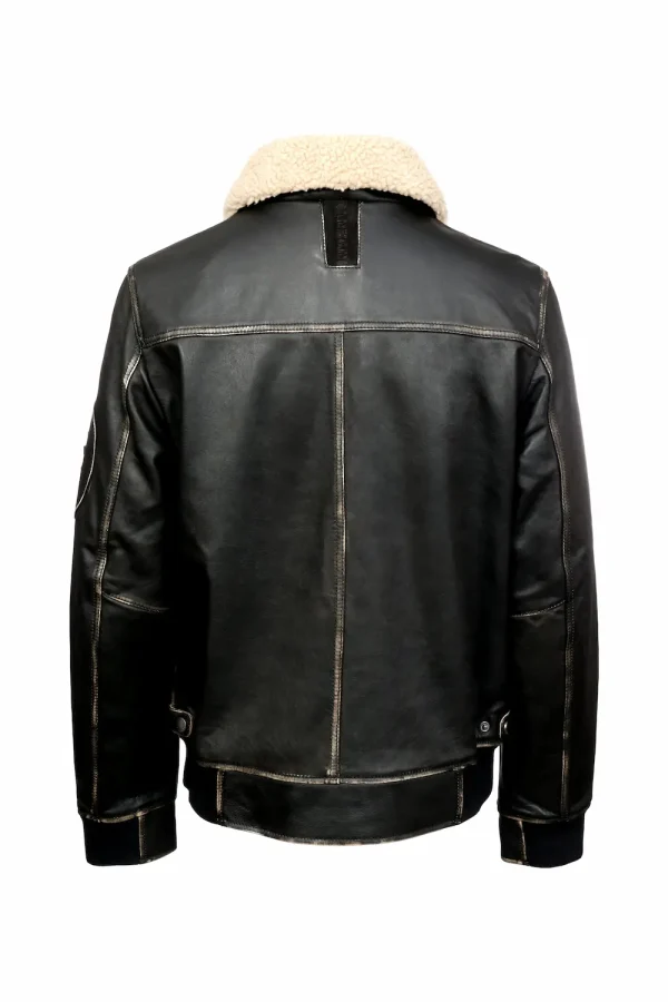 URBAN Brown muška kožna jakna | INVENTO