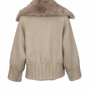 ZANA Beige ženski kaput | INVENTO