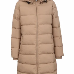 ELLEN Beige ženska zimska jakna prednja strana – INVENTO